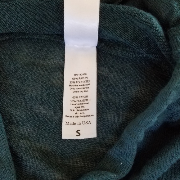 OTL Apparel Pullover Semi Sheer Sweater - Picture 5 of 6